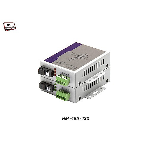 RS485/RS422 To Fiber Optic Converter BIDI 20KM