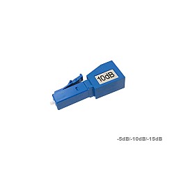 ตัวลดทอนแสง LC/UPC ค่าลดทอน -5,10dB (ผู้-เมีย)
