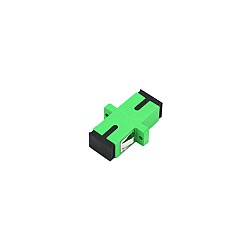 ตัวต่อหัวไฟเบอร์ SC-SC (APC) SX SM GREEN