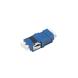 ตัวต่อหัวไฟเบอร์ LC-LC (UPC) DX SM BLUE