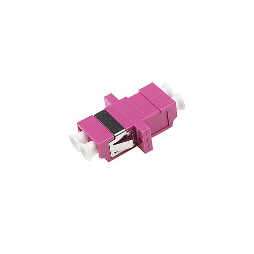 ตัวต่อหัวไฟเบอร์ LC-LC (UPC) DX MM OM4