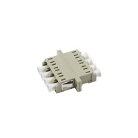 ตัวต่อหัวไฟเบอร์ LC-LC (UPC) Quad MM OM2