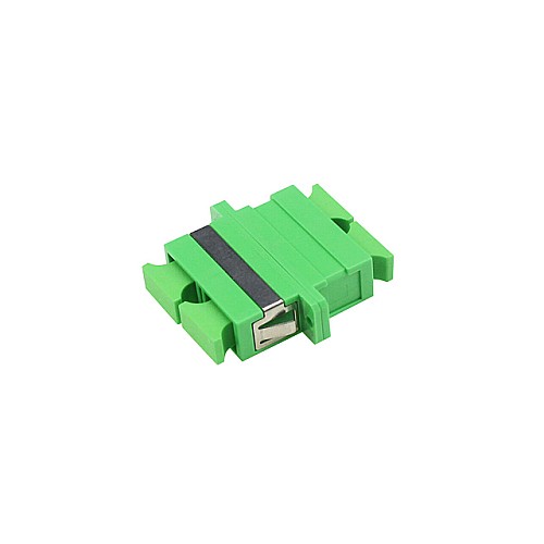 ตัวต่อหัวไฟเบอร์ SC-SC (APC) DX SM GREEN