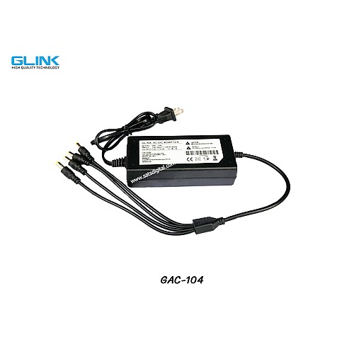Adapter 12V/5A 4 หัว GLINK รุ่น GAC-104