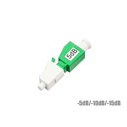 ตัวลดทอนแสง LC/APC ค่าลดทอน -5,10,15dB (ผู้-เมีย)