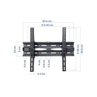 BDEE ขาแขวนทีวี LED ติดผนัง 32-55 นิ้ว รุ่น WA-04 BDEE ขาแขวนทีวี LED ติดผนัง 32-55 นิ้ว รุ่น WA-04