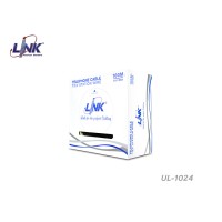 LINK สายโทรศัพท์ 4 Core 100M รุ่น UL-1024