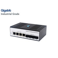 Industrial Switch 4-Port Gigabit + 4-Port 1.25G SFP
