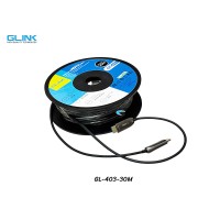 GLINK สาย HDMI ไฟเบอร์ออฟติก 4K@60Hz ยาว 30 เมตร