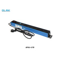 GLINK ปลั๊กไฟ 6 ช่อง สำหรับตู้แร็ค รุ่น GPDU-07B