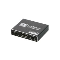 Mini Active HDMI Splitter 1X2 เวอร์ชั่น 2.0 4K@60Hz