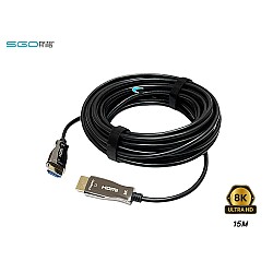 สาย HDMI Fiber Optic SGO 8K@60Hz ยาว 15 เมตร