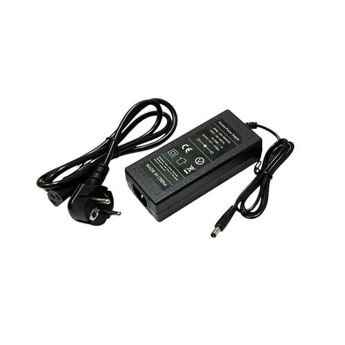 Adapter 52V/1.25A สำหรับ PoE Switch 4 Port