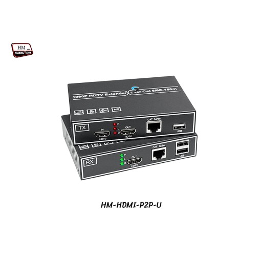 HDMI P2P Extender 1080p + USB ระยะ 150 เมตร