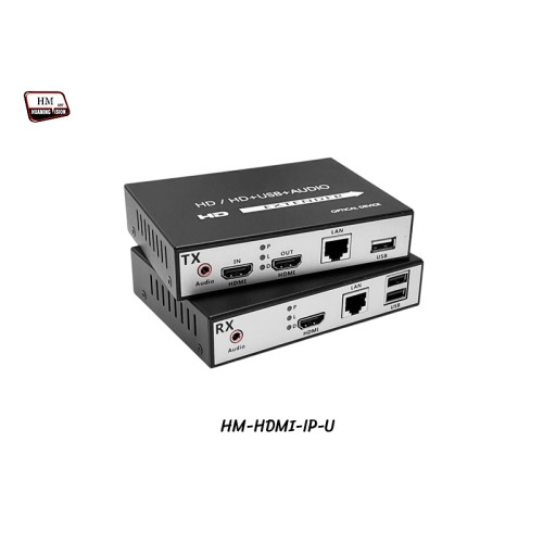 HDMI IP Extender 1080p + USB ระยะ 200 เมตร HDMI IP Extender 1080p + USB ระยะ 200 เมตร