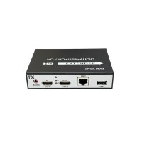 HDMI IP Extender 1080p + USB ระยะ 200 เมตร HDMI IP Extender 1080p + USB ระยะ 200 เมตร