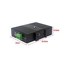 Gigabit Industrial PoE 8 Port + 2GE + 2SC Uplink