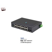 L2 Managed Gigabit IND PoE 16 Port + Uplink 2SFP