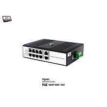 Gigabit Industrial PoE 8 Port + 2GE Uplink