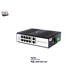 Gigabit Industrial PoE 8 Port + 2GE Uplink