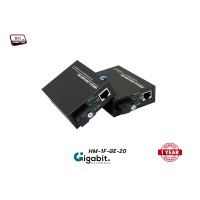Gigabit Media SM BIDI 20KM รุ่น HM-1F-GE-20