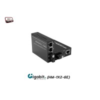 Gigabit Media Converter 1X2 Port SM BIDI 3KM