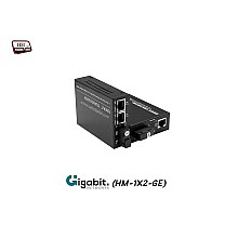 Gigabit Media Converter 1X2 Port SM BIDI 3KM