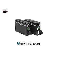 Gigabit Fiber Media Converter SM Duplex 20KM
