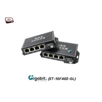 Gigabit Media Converter IN4 OUT4 VLAN Point To Point
