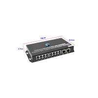 PCM Voice 8 Channel + 2 LAN /100 To Fiber Converter PCM Voice 8 Channel + 2 LAN /100 To Fiber Converter