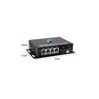 PCM Voice 4 Channel To Fiber Converter
