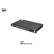 Gigabit POE Switch 24GE POE + 2GE (Rack)