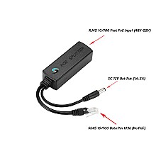 Active PoE Splitter 10/100M 48V To 12V