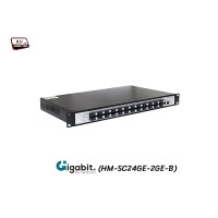 Gigabit Switch SC 24 Port 3KM Uplink 2 Gigabit LAN