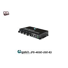 Gigabit Fiber Switch SC (B) 4 Port BIDI 3KM + 2GE