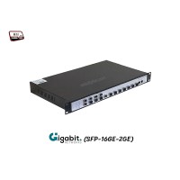 Gigabit Switch SFP 16 Port Uplink 2 Gigabit LAN