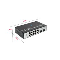 Switch 10-Port Gigabit + 2-Port 1.25G SFP Switch 10-Port Gigabit + 2-Port 1.25G SFP