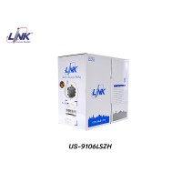 LINK สายแลน CAT6 UTP 23AWG รุ่น US-9106LSZH (305M)