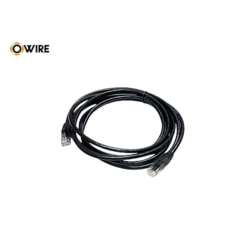 สายแลนสำเร็จรูป Cat6 3 เมตร Owire สีดำ