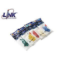 Plug Boot CAT6 สีฟ้า LINK รุ่น US-6624 (10 ชิ้น)