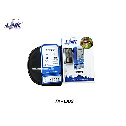 เครื่องเช็คสายแลนและสายโทรศัพท์ LINK รุ่น TX-1302