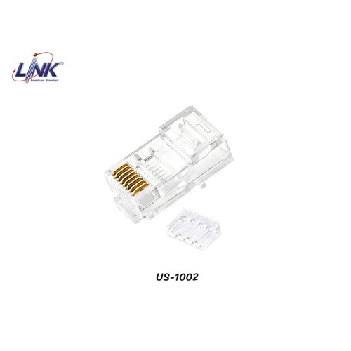 LINK หัวแลน CAT6 UTP รุ่น US-1002 (10 ตัว)
