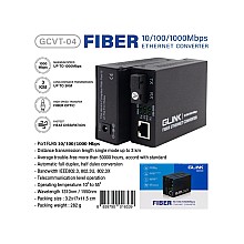 Gigabit Media Converter BIDI 3KM GLINK รุ่น GCVT-04