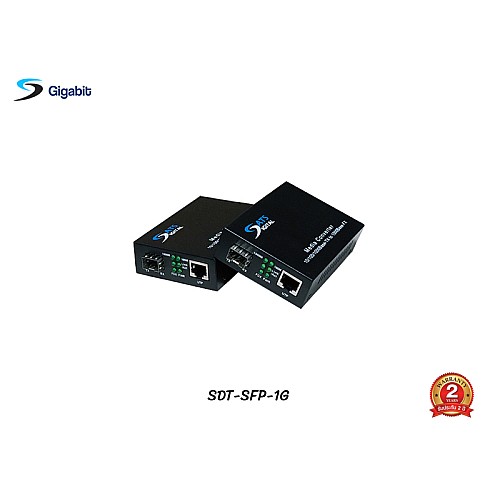 Gigabit Media Converter SFP รุ่น SDT-SFP-1G