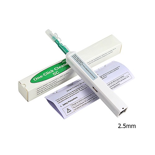 One Click Cleaner 2.5mm สำหรับคลีนหัว SC, FC, ST