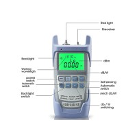 Optical Power Meter รุ่น AUA-9A + VFL 10mW Optical Power Meter รุ่น AUA-9A + VFL 10mW