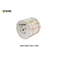 สายไฟเบอร์ออฟติก MINI ADSS SM 12 CORE (1KM)