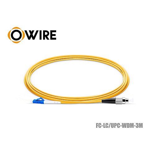 Patch Cord FC-LC (UPC) SM Simplex ยาว 3 เมตร