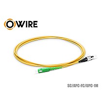 Patch Cord SC/APC-FC/UPC SM Simplex ยาว 1 เมตร