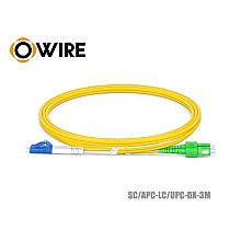 Patch Cord SC/APC-LC/UPC SM Duplex ยาว 3 เมตร